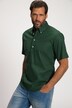 Chemise, manches courtes, col boutonné, modern fit, patte de boutonnage tendance