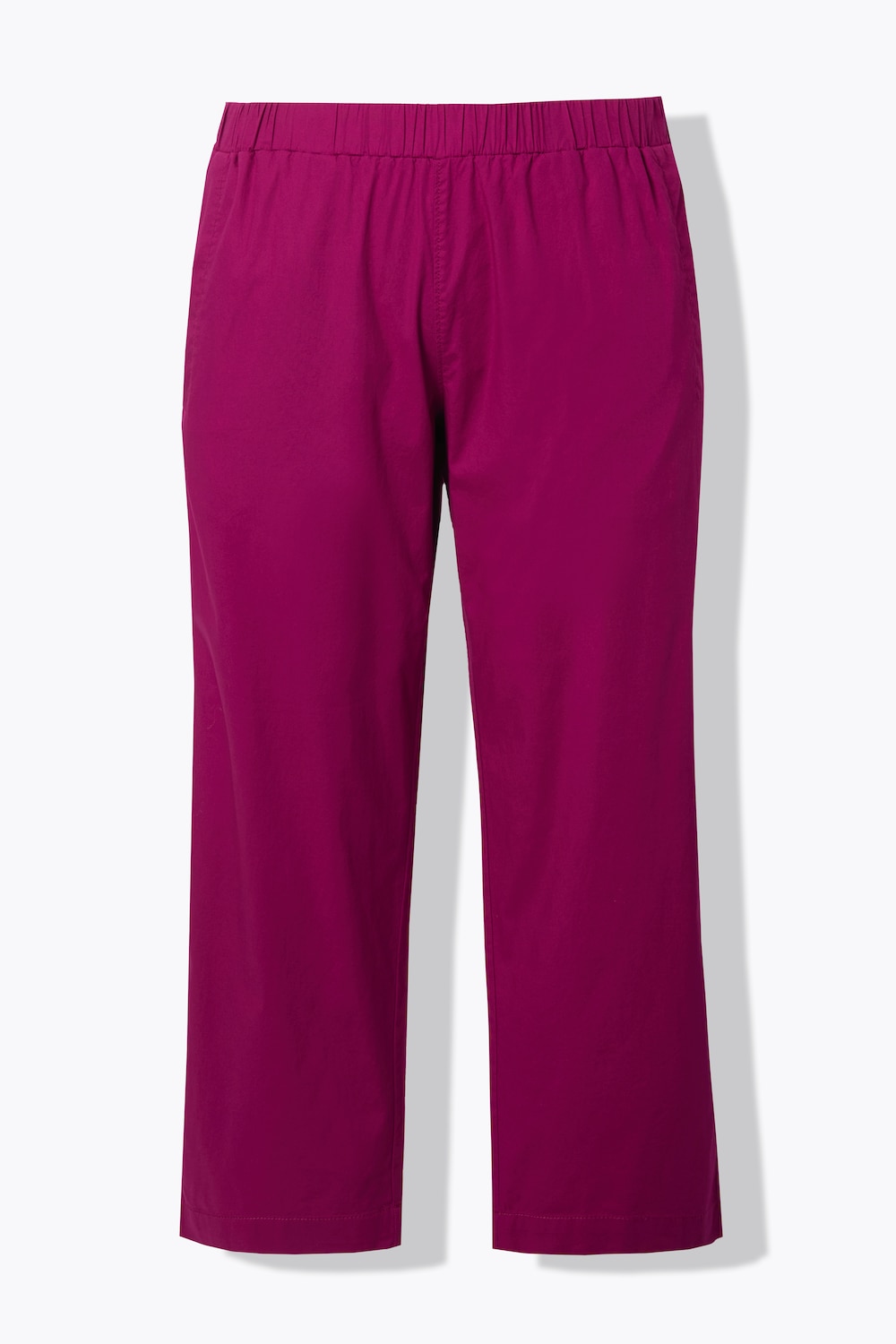 Stora storlekar 7/8-chinos Ruby, Dam, rosa, storlek: 42, Bomull, Ulla Popken