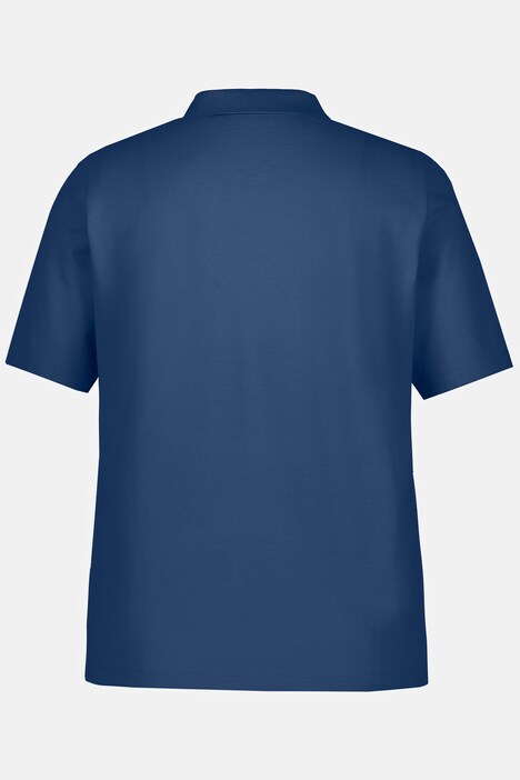 poloshirt, knopenlijst, classic, polokraag, korte mouwen