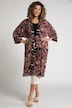 Paisley Print Open Front Kimono