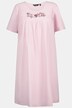 Embroidered Yoke Cotton Knit Nightgown