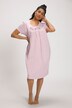 Embroidered Yoke Cotton Knit Nightgown