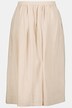 Lniana ludowa spódnica, rozkloszowana, wygodny pas