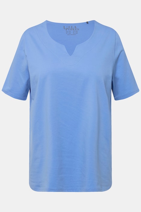 Essential Notch Neck Stretch Tee | T-Shirts | Knit Tops & Tees