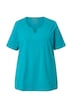 Tričko, A střih, tunikový výstřih, krátké rukávy