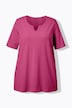 T-Shirt, A-Linie, Tunika-Ausschnitt, Halbarm