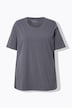 T-shirt, A-lijn, ronde hals, korte mouwen