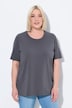 T-shirt, A-lijn, ronde hals, korte mouwen