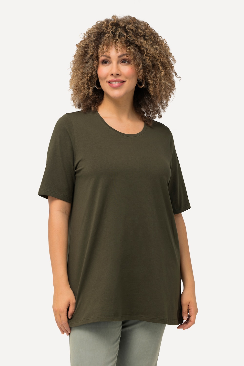 Große Größen T-Shirt, Damen, braun, Größe: 58/60, Baumwolle, Ulla Popken