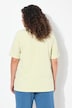 T-shirt en coton bio. Col rond et manches courtes. Coupe évasée
