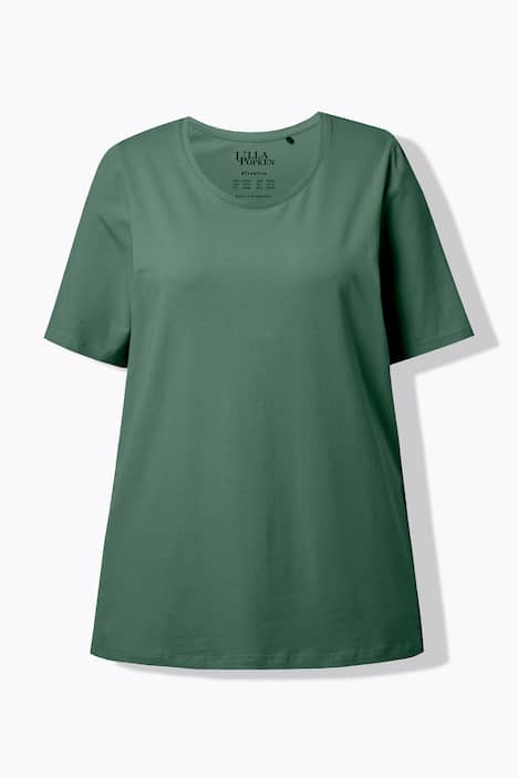 T-Shirt, A-Linie, Rundhalsausschnitt, Halbarm