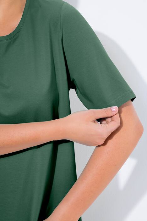 T-Shirt, A-Linie, Rundhalsausschnitt, Halbarm