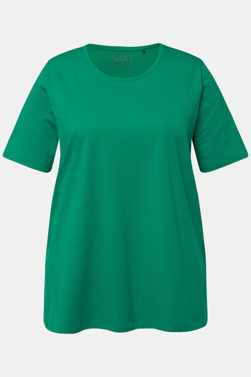 Stora storlekar T-shirt, Dam, grön, storlek: 62/64, Bomull, Ulla Popken