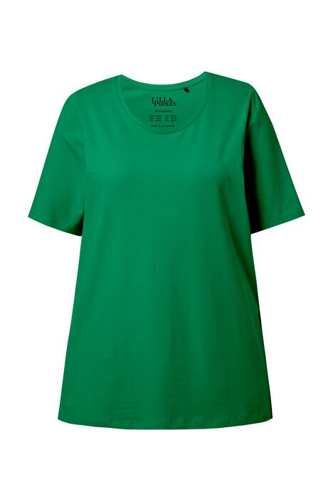 Basic tričko, A střih, krátké rukávy, kulatý výstřih