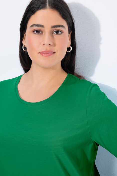 T-Shirt, A-Linie, Rundhalsausschnitt, Halbarm