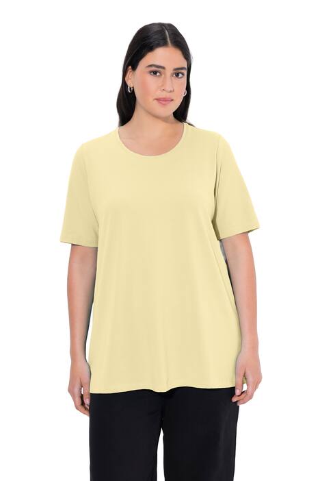 Basic tričko, A střih, krátké rukávy, kulatý výstřih