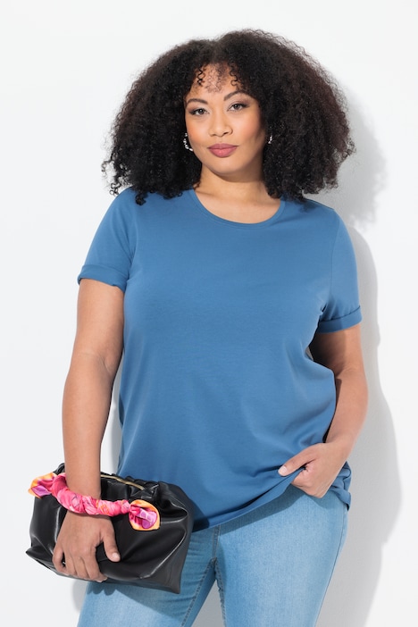 Essential Round Neck Stretch Tee