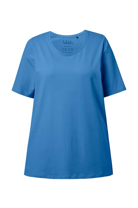 Basic tričko, A střih, krátké rukávy, kulatý výstřih