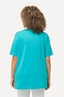 T-shirt, A-form, rund halsudskæring, korte ærmer