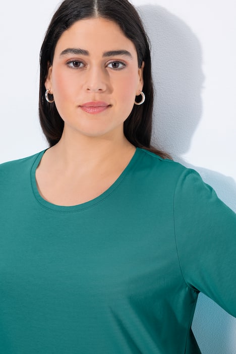 T-Shirt, A-Linie, Rundhalsausschnitt, Halbarm