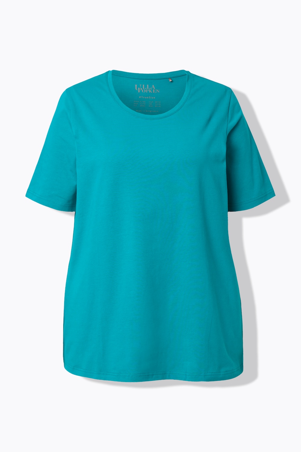 Stora storlekar T-shirt, Dam, grön, storlek: 62/64, Bomull, Ulla Popken