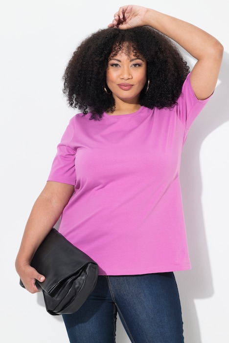 Essential Round Neck Stretch Tee