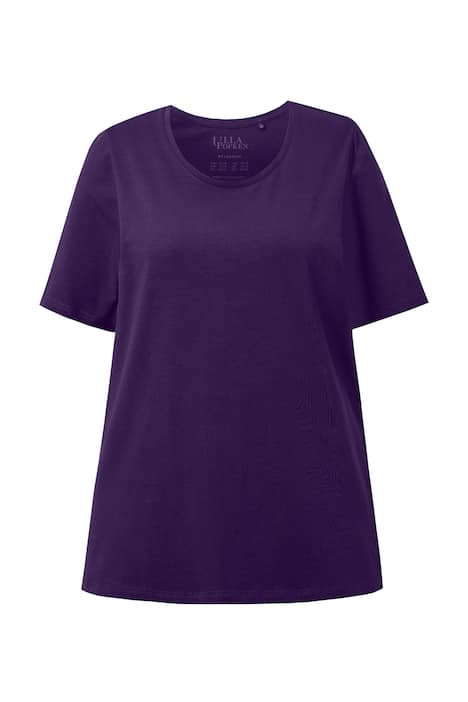 Basic tričko, A střih, krátké rukávy, kulatý výstřih