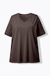 T-shirt, A-lijn, V-hals, korte mouwen