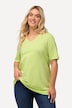 T-shirt, A-lijn, V-hals, korte mouwen