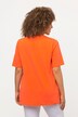 T-shirt, krój trapezowy, dekolt w serek, rękaw 1/2
