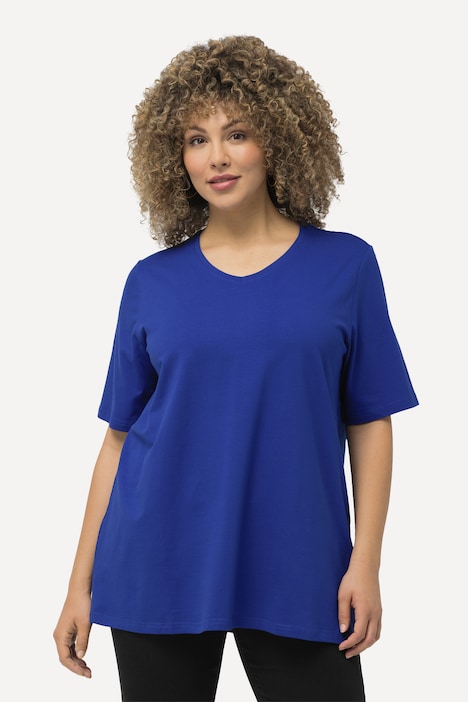 Essential V-Neck Stretch Tee