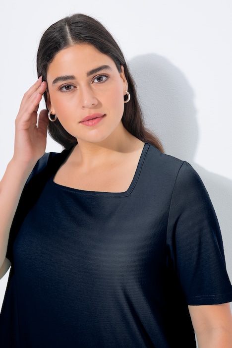 Essential Square Neck Stretch Tee