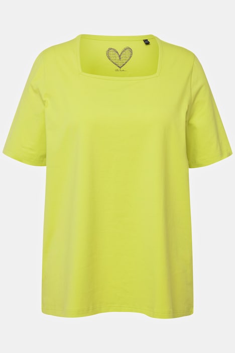 Essential Square Neck Stretch Tee