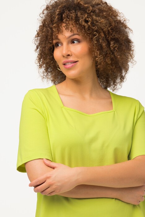Essential Square Neck Stretch Tee
