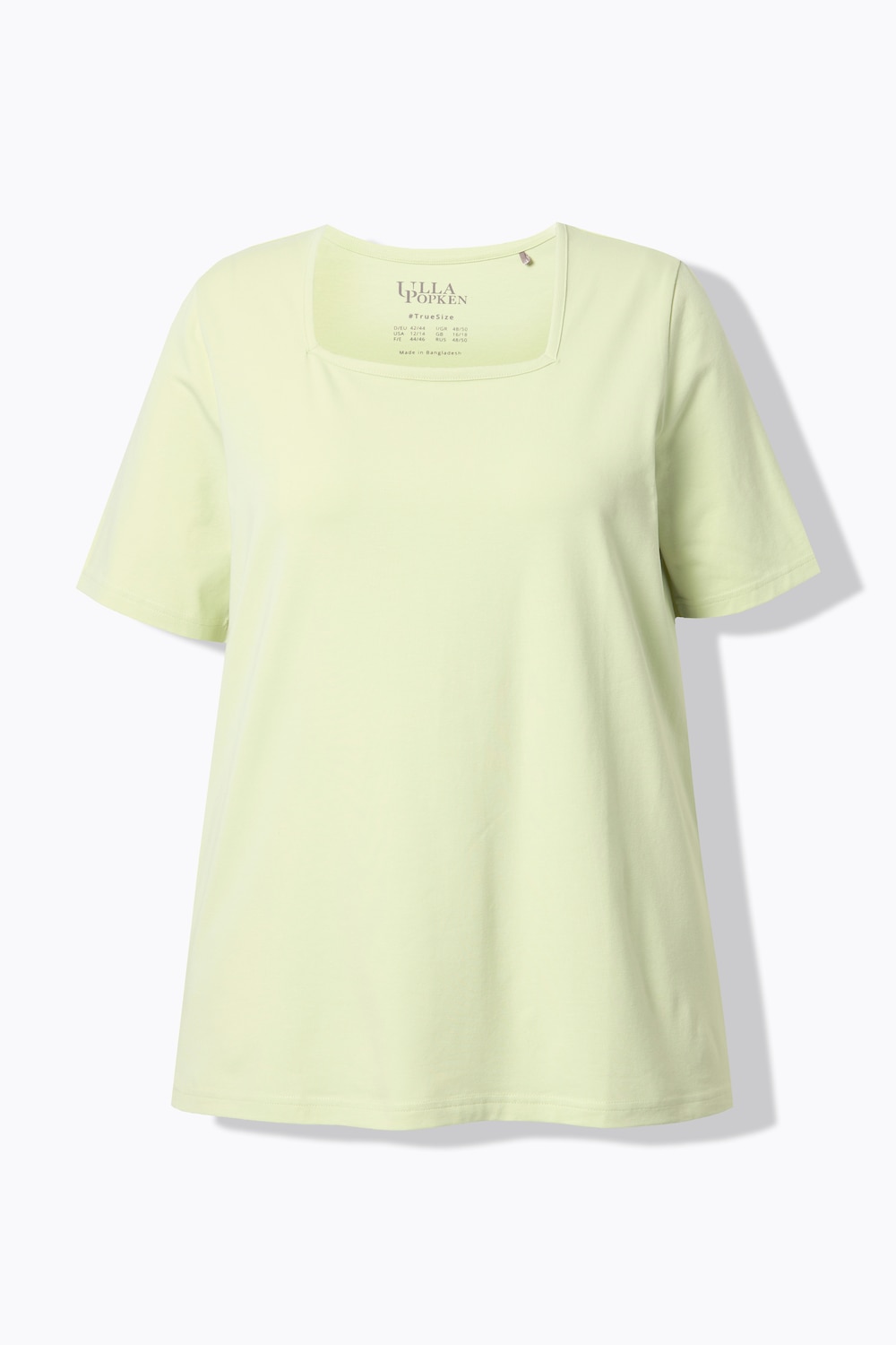 Stora storlekar T-shirt, Dam, beige, storlek: 54/56, Bomull, Ulla Popken
