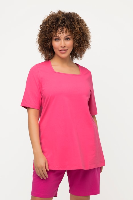 Essential Square Neck Stretch Tee