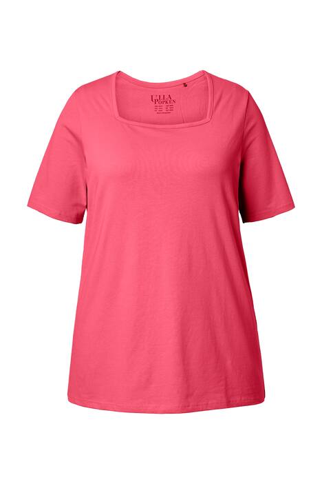 Tričko, A střih, hranatý výstřih, krátké rukávy