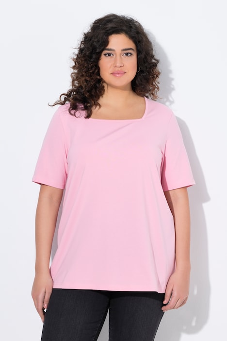 Essential Square Neck Stretch Tee