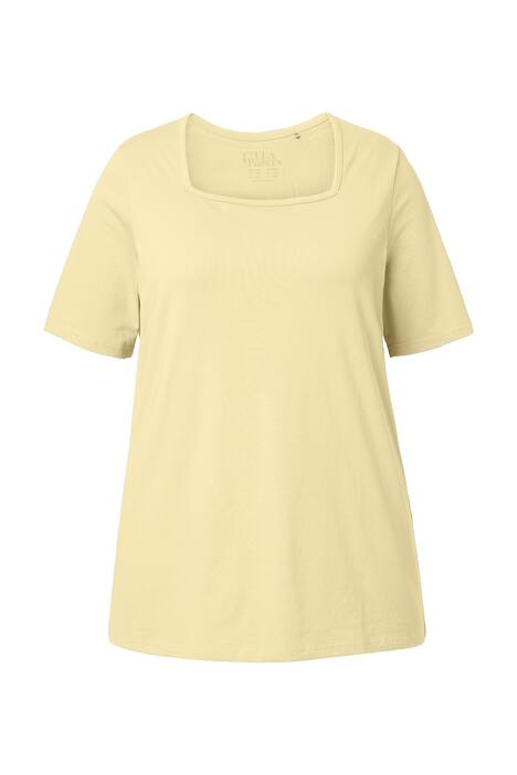 Tričko, A střih, hranatý výstřih, krátké rukávy