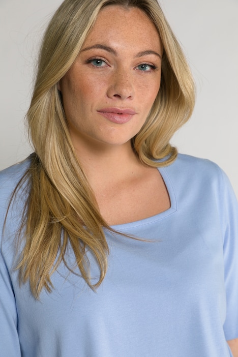 Essential Square Neck Stretch Tee