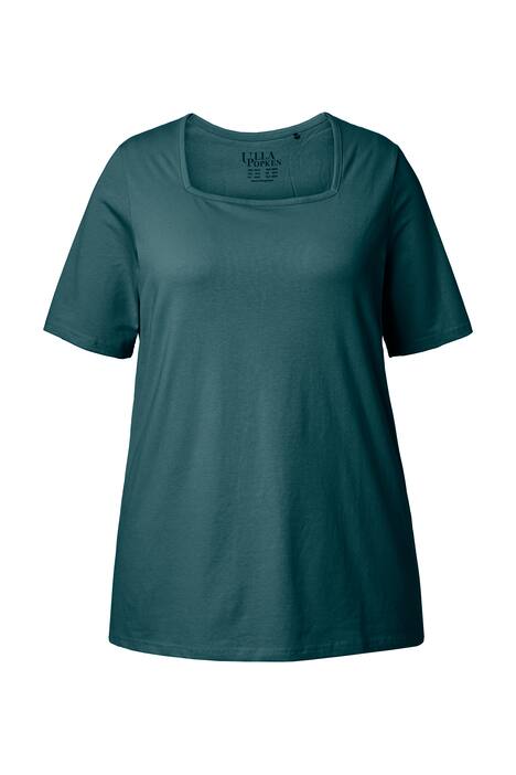 Tričko, A střih, hranatý výstřih, krátké rukávy