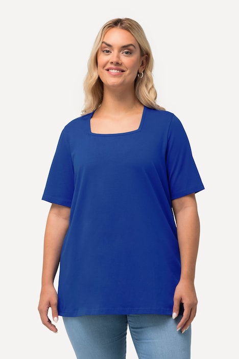 Essential Square Neck Stretch Tee