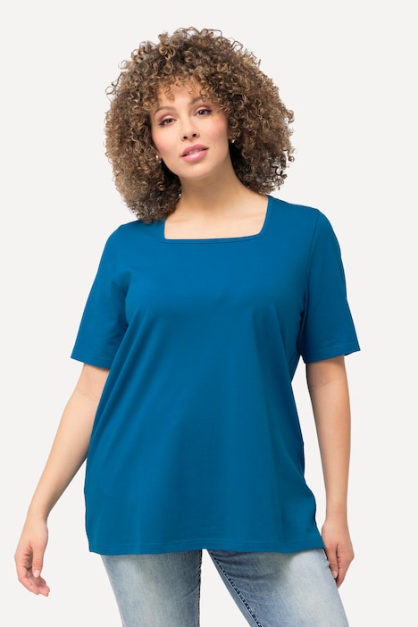 Essential Square Neck Stretch Tee