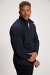 Veste en molleton, homewear, col montant, fermeture éclair
