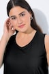 Essential V-Neck Stretch Cotton Tank