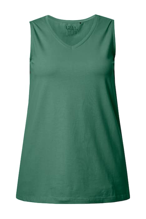 Top, A střih, výstřih do V, bez rukávů
