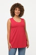 Essential V-Neck Stretch Cotton Tank