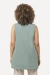 Longtop, classic fit, carréhals, mouwloos