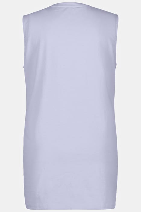 Essential Square Neck Stretch Cotton Tank | Knit Tunics | Knit Tops & Tees