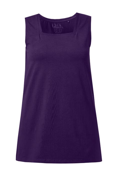 Dlouhý top, Classic, hranatý výstřih, bez rukávů